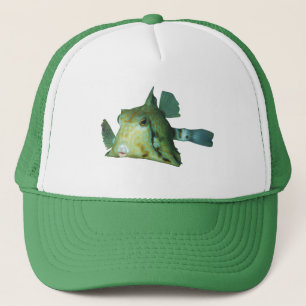 Boxfish - Abstract Design - Cut out of a photo Trucker Hat