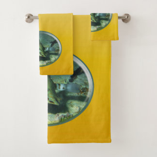 Boxfish - so Cute! Photograhic Design of Cowfish | Bath Towel Set