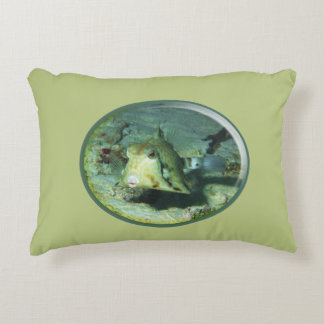 Boxfish - so Cute! Photograhic Design of Cowfish | Decorative Cushion