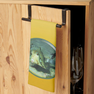Boxfish - so Cute! Photograhic Design of Cowfish | Tea Towel