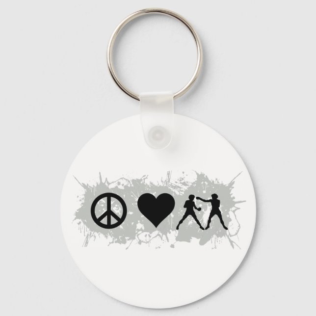 Boxing 1 key ring (Front)