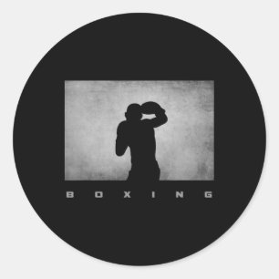 Boxing Apparel - Boxing 4  Classic Round Sticker