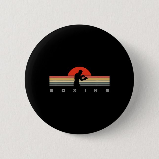 Boxing Apparel - Boxing 5  6 Cm Round Badge (Front)