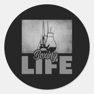 Boxing Apparel - Boxing 6  Classic Round Sticker