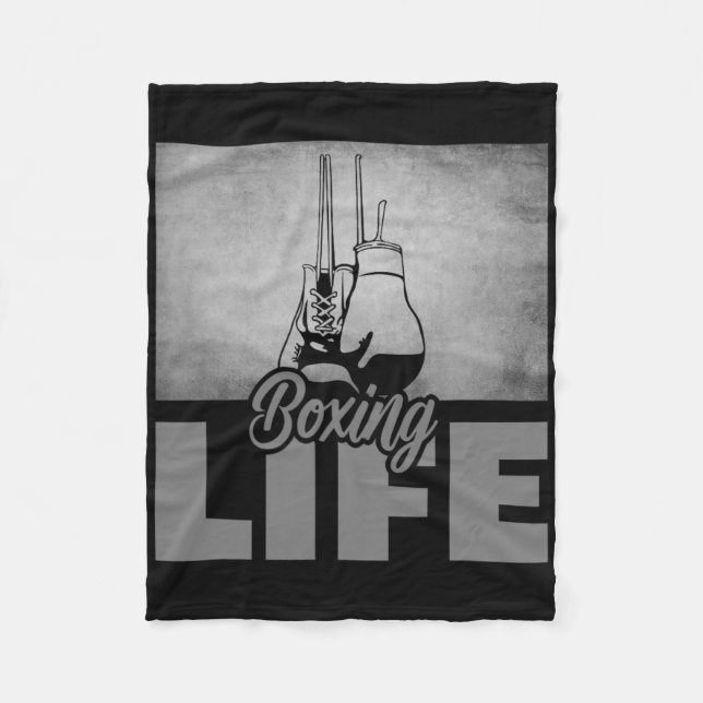 Boxing Apparel - Boxing 6  Fleece Blanket (Front)
