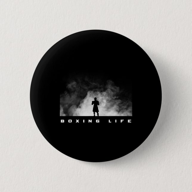 Boxing Apparel - Boxing 8  6 Cm Round Badge (Front)