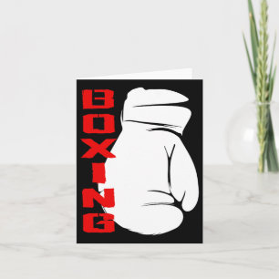Boxing Apparel - Boxing Training Card