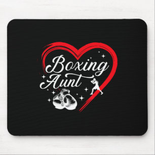 Boxing Aunt Heart Boxing Auntie  Mouse Pad