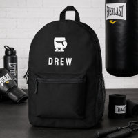Boxing Backpack | Boxer Name Gym Sports Bag