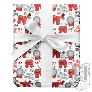 Boxing Birthday Wrapping Paper