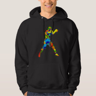 Boxing Boxer Boys Kids Men Hoodie