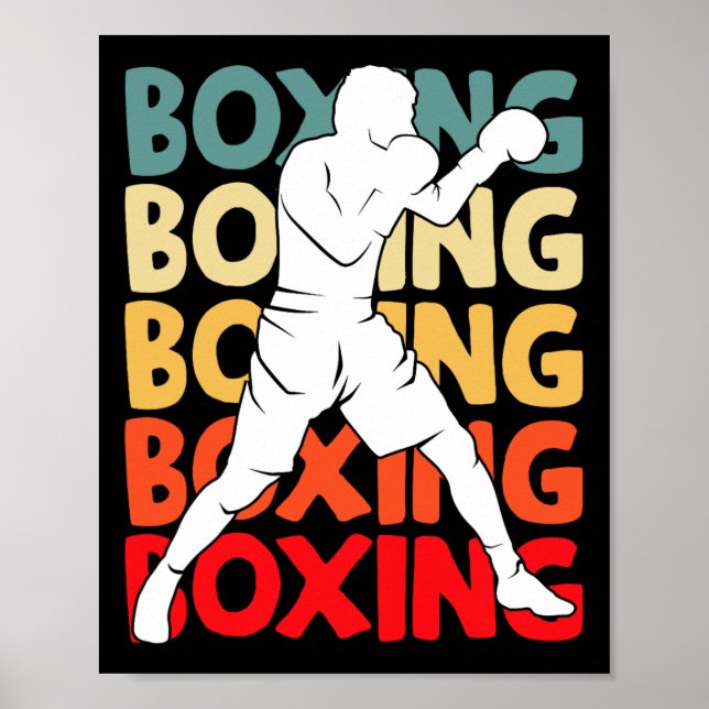 Boxing Boxer Boys Men Kids 1  Poster (Front)