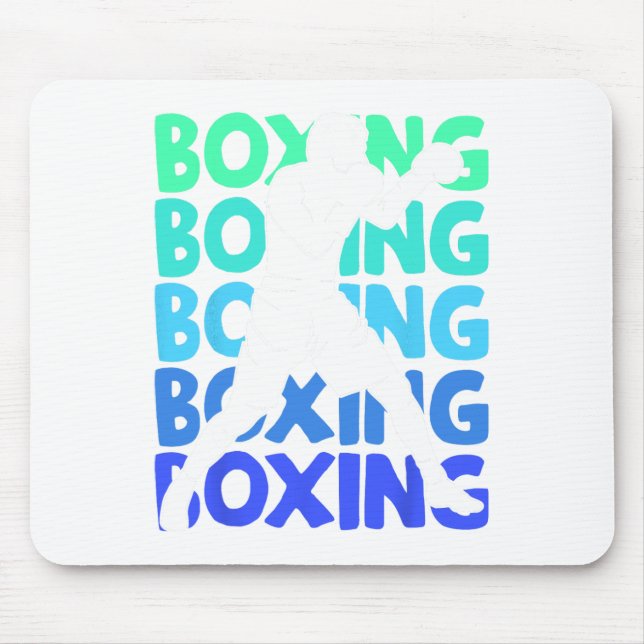 Boxing Boxer Boys Men Kids  Mouse Pad (Front)