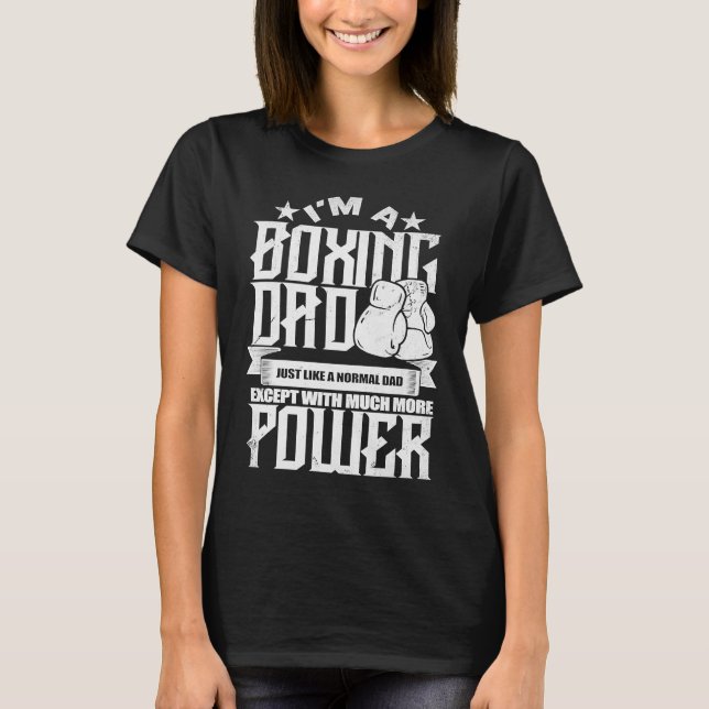 Boxing Boxer Champion Workout Gym T-Shirt (Front)