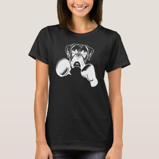 boxing Boxer dog Boxer dog mom Boxer dog dad T-Shirt