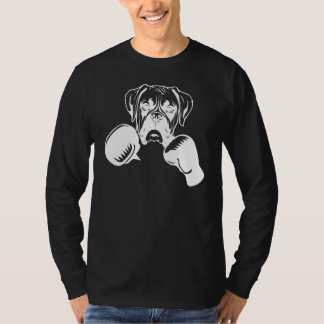 boxing Boxer dog Boxer dog mom Boxer dog dad T-Shirt