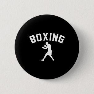 Boxing - Boxer Gift Boxing Fan Boxing Trainer Boxi 6 Cm Round Badge