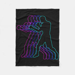 Boxing Boxer Gift Clothes For Boys Youth Men Kids Fleece Blanket