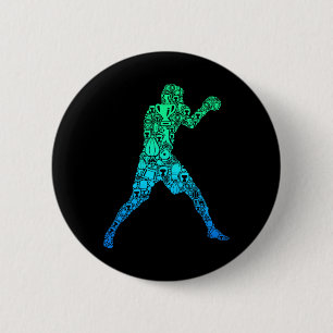 Boxing Boxers For Boys 6 Cm Round Badge