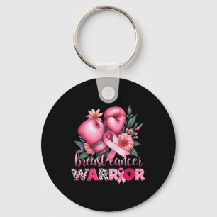 Boxing Breast Cancer Warrior Pink Breast Cancer Aw Key Ring