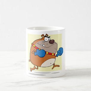 Boxing Bulldog Coffee Mug