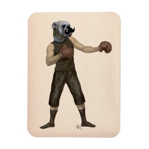 Boxing Bulldog Full 2 Magnet