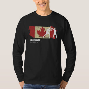 Boxing Canada Combat Sports Fighter Boxing T-Shirt