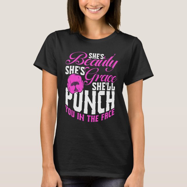 Boxing Canvas Sparring Match Coach 9 T-Shirt (Front)