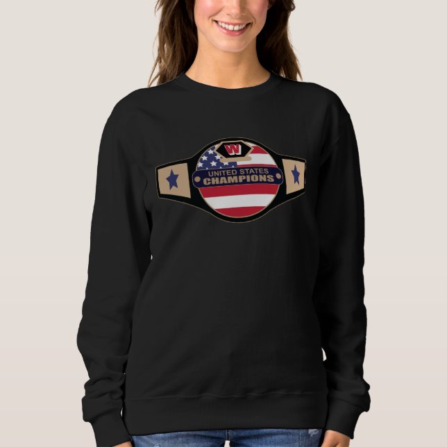Boxing Championship Traditional Boxer Sweatshirt (Front)