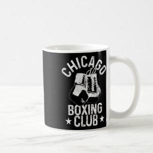 Boxing Chicago Vintage Boxing Club Boxer Coffee Mug