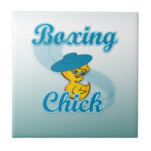 Boxing Chick #3 Tile