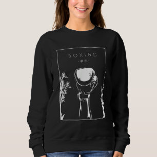 Boxing Chinese Hanzi Thai Boxer Kickboxer Boxer Sweatshirt