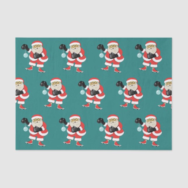 Boxing Christmas Tissue Paper (Front)