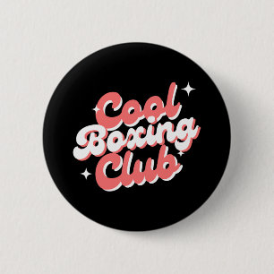 Boxing Club 6 Cm Round Badge