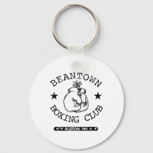 Boxing Club Beantown Boston Ma Vintage Key Ring