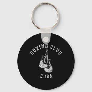 Boxing Club Cuba Gloves Fighter Key Ring