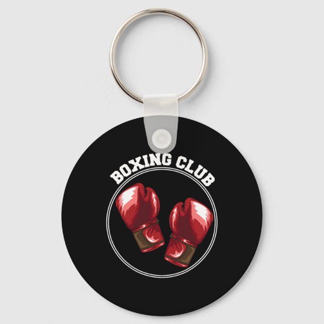 Boxing Club  Key Ring (Front)