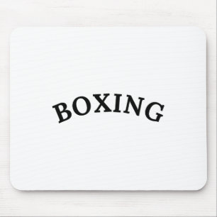 Boxing Club Vintage Athletic Sports Mouse Pad