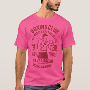 Boxing Club - Vintage Chi-Town Retro Boxer T-Shirt