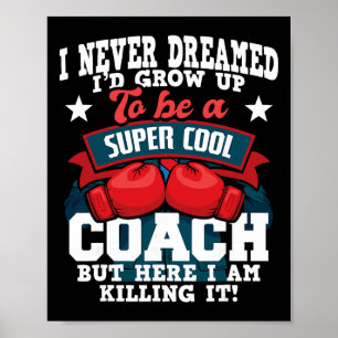 Boxing Coach - Kickboxing Kickboxer Gym Boxer _2  Poster