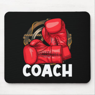 Boxing Coach - Kickboxing Kickboxer Gym Boxer _3 Mouse Pad