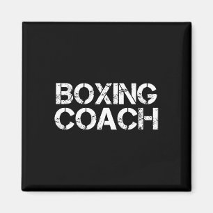 Boxing Coach Love Team Coaching Sports Shirt Magnet
