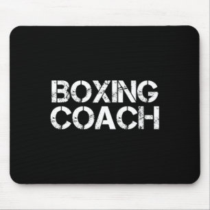 Boxing Coach Love Team Coaching Sports Shirt Mouse Pad