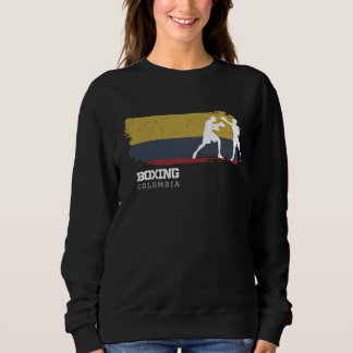 Boxing Colombia Combat Sports Fighter Boxing Sweatshirt