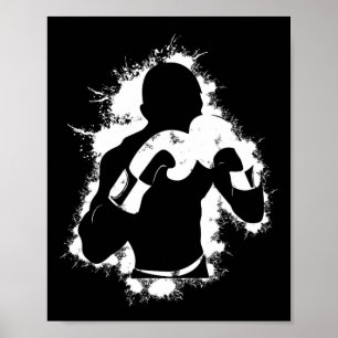 Boxing Combat Sports Sparring Gloves Gift - Boxer Poster