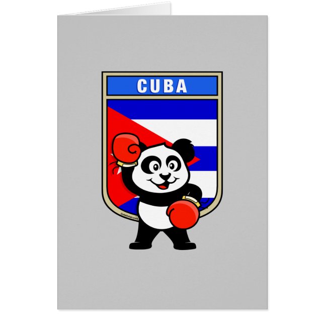 Boxing Cuba Panda (Front)
