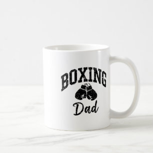 Boxing Dad Athlete Enthusiast Sporty Cool Coffee Mug