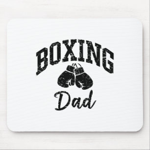 Boxing Dad Athlete Enthusiast Sporty Cool  Mouse Pad