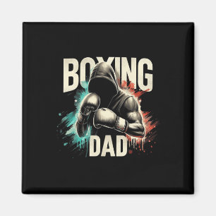 Boxing Dad Father's Day Tee For Boxing Lover Magnet
