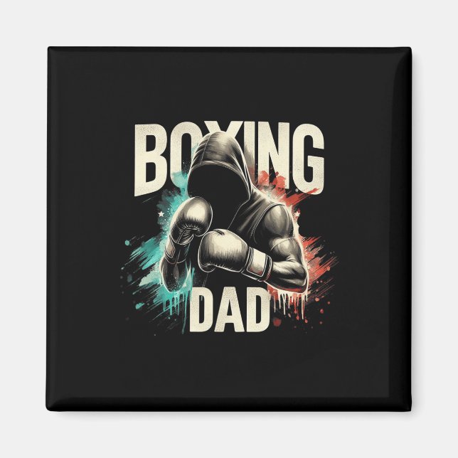 Boxing Dad Father's Day Tee For Boxing Lover  Magnet (Front)